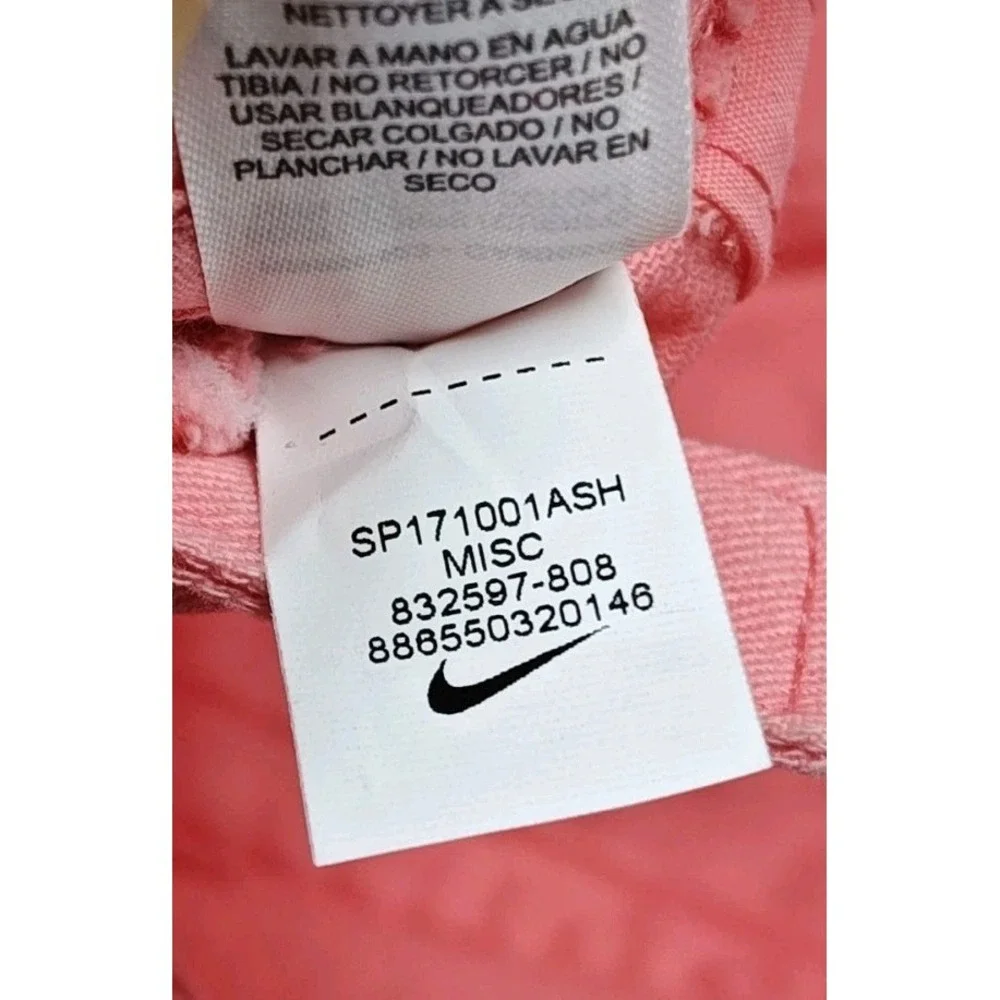 Women's Pink Nike Cotton OSFM‎ Hat Cap Adjustable Heritage86 Classic 832597-808